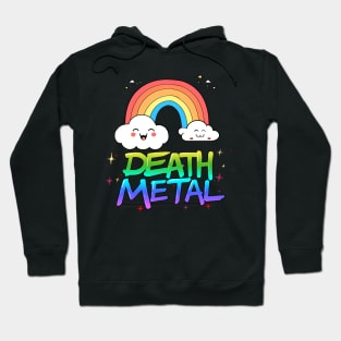 DEATH METAL RAINBOW Hoodie